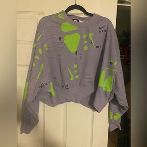 Nike purple sweatshirt